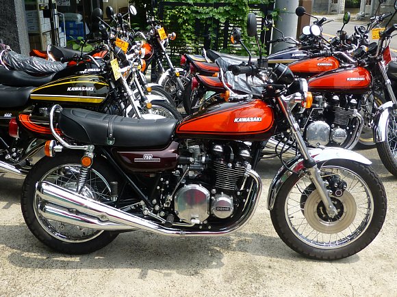 飯島モータース 販売車両 50年 Z2 火の玉