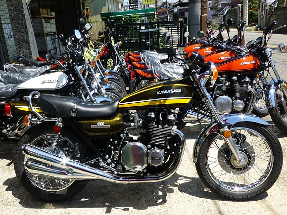 飯島モータース 販売車両 50年 Z2 イエロータイガー