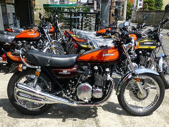 飯島モータース 販売車両 49年 750RS(Z2) 火の玉