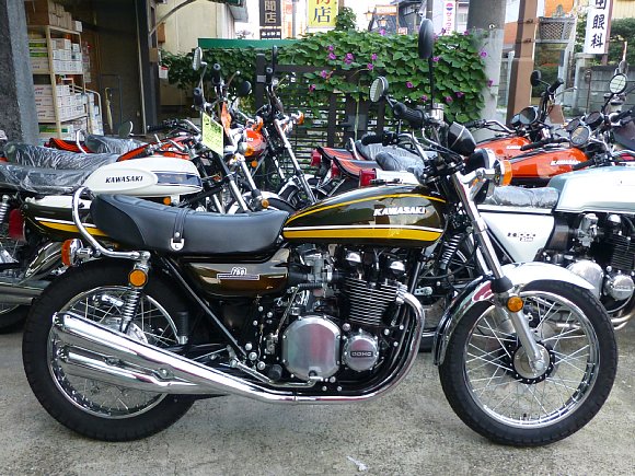 飯島モータース 販売車両 49年 750RS(Z2) イエロータイガー